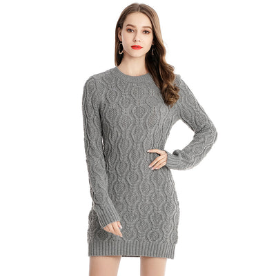 Vestido Tejido de Largo Medio - Image 10