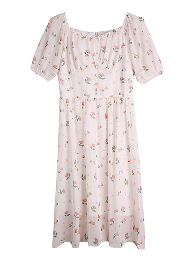 Vestido de Verano Chiffon Floral Romántico para Mujer - Image 11