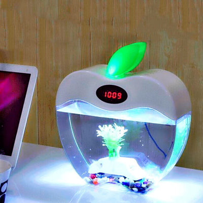Pecera de Escritorio en Forma de Manzana - Acuario Decorativo Portátil - Image 4