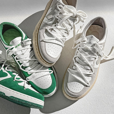 Tenis de Pareja Estilo Coreano Diseño Especial Deportivos Hong Kong - Image 2