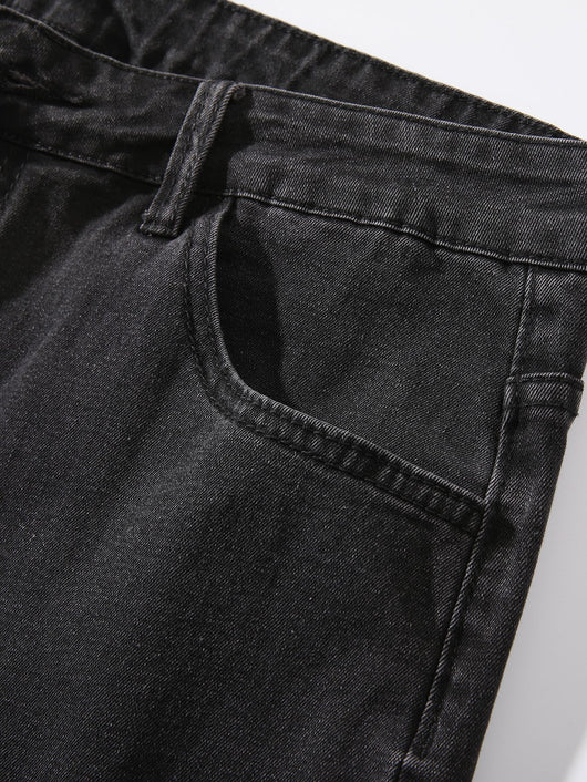 Jeans Skinny Elásticos de Corte Moderno para Hombre - Image 16