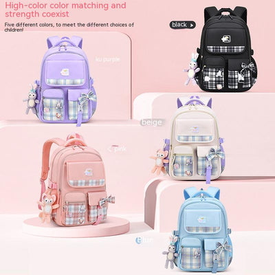 Mochila Escolar Infantil Grande con Diseño Cartoon Ligera y Cómoda - Image 3