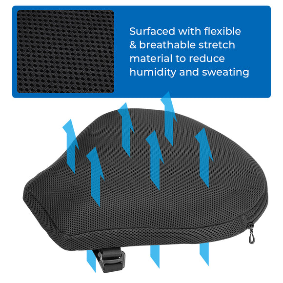 Cojín de Gel para Asiento de Motocicleta
