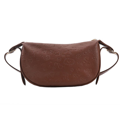 Bolso Bandolera Asimétrico de Moda Trendy para Mujer - Image 11