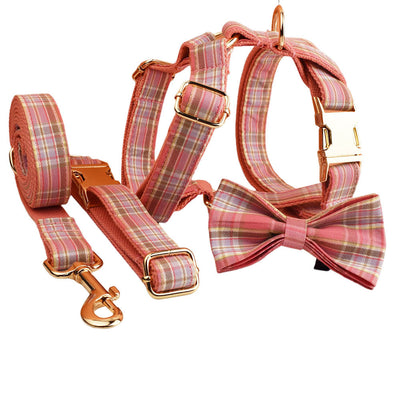 Collar de Tracción a Cuadros para Mascotas - Image 10