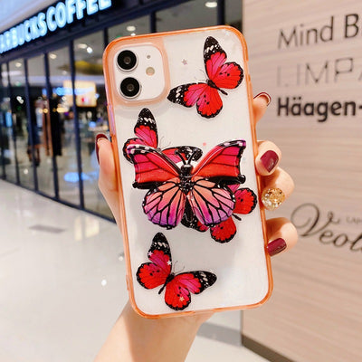 Funda para teléfono con mariposa y soporte - Image 7
