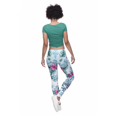 Pantalones Cortos Crop Floral Tortuga - Image 4