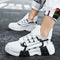 Zapatillas Hip-hop con Panel de Malla - Estilo Urbano Elevado