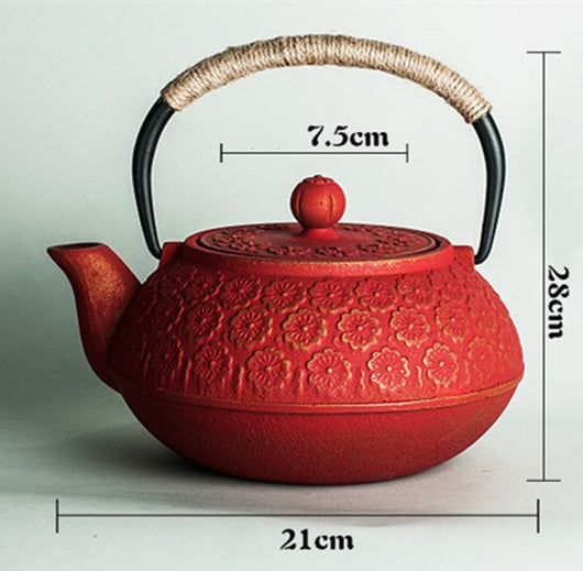 Tetera de Hierro Colado Chifumi Roja - Image 35
