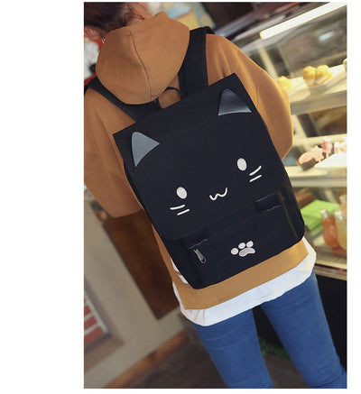 Mochila Escolar Gato Kawaii para Secundaria - Image 4