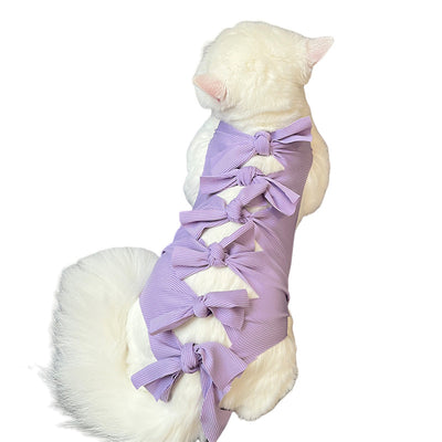 Pijama Quirúrgico para Gatos con Cierre de Cordones - Recuperación Post-operatoria - Image 5