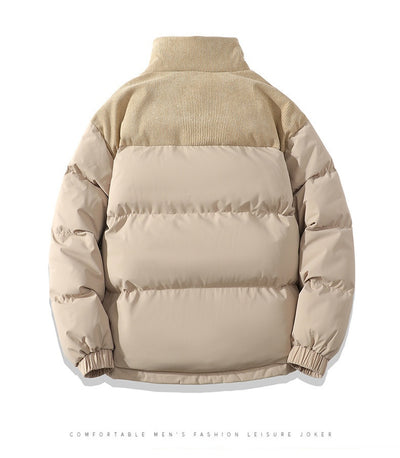 Abrigo Acolchado Unisex de Cuello Alto para Invierno - Image 20