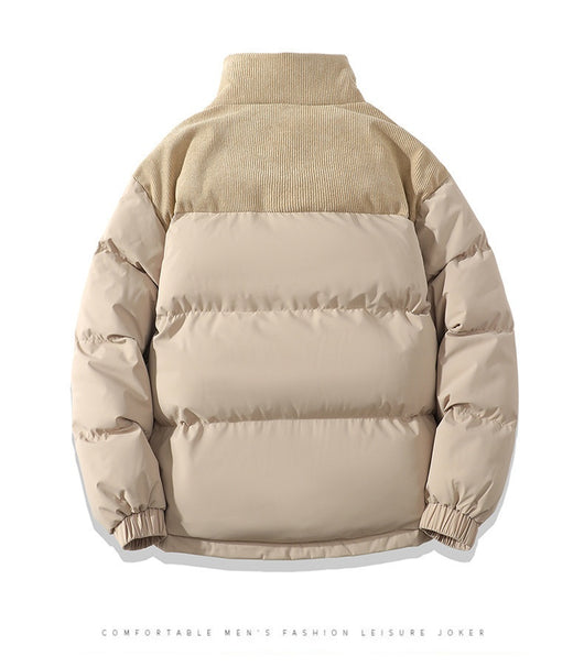 Abrigo Acolchado Unisex de Cuello Alto para Invierno - Image 20