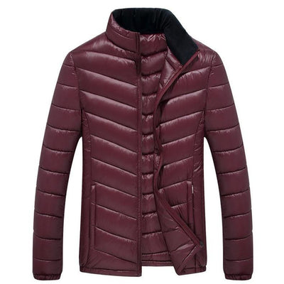 Abrigo Acolchado Largo para Hombre Talla Grande - Image 8