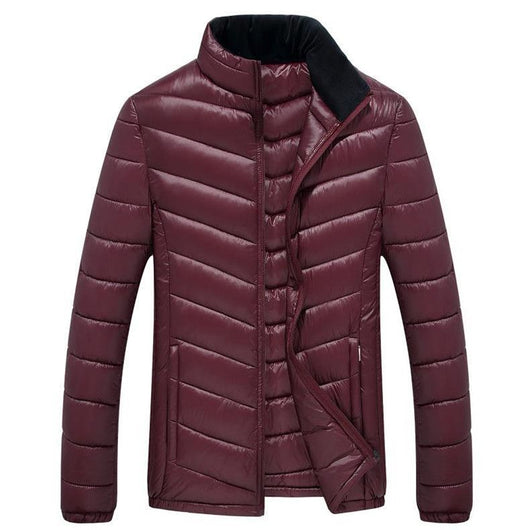Abrigo Acolchado Largo para Hombre Talla Grande - Image 8