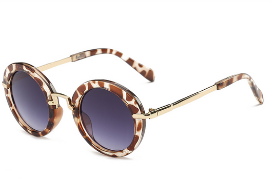 Gafas de sol infantiles con marco redondo - Image 3