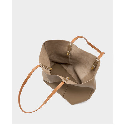 Bolso Tote de Cuero Genuino Hecho a Mano - Bolsa Portátil para Mujer - Image 27