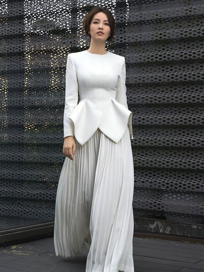 Traje de Pantalón Ancho Ligero y Moderno - Image 10
