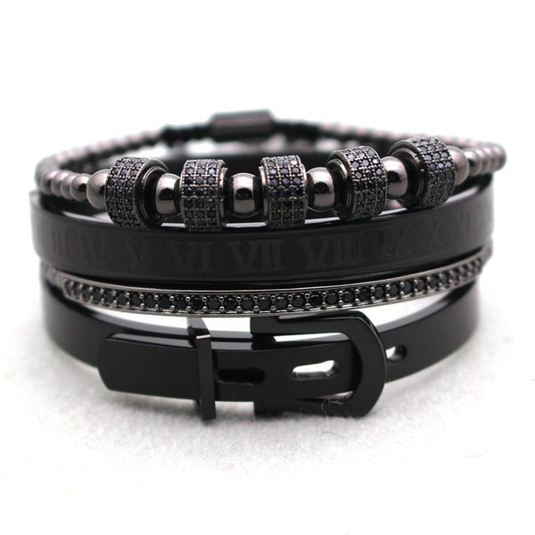 Pulsera de Números Romanos con Hebilla Herradura - Image 9