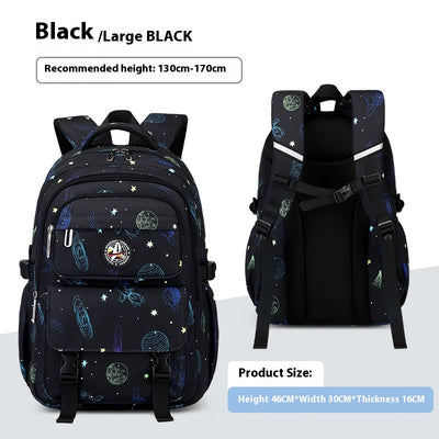 Mochila Escolar Cielo Estrellado - Diseño Moderno para Primaria y Secundaria - Image 11