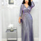 Vestido Bronceador Escote Profundo con Bolsillos