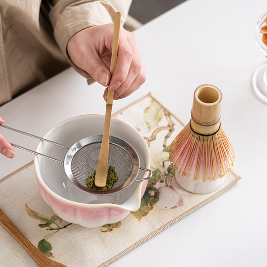 Batidor de Bambú Tradicional para Matcha - Set Completo Ceremonia del Té Estilo Dinastía Song - Image 3