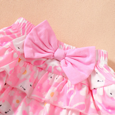 Conjunto de Verano para Niñas con Bordados - 4 Piezas - Image 27