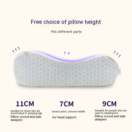 Almohada Viscoelástica Ergonómica con Soporte Cervical - Image 5