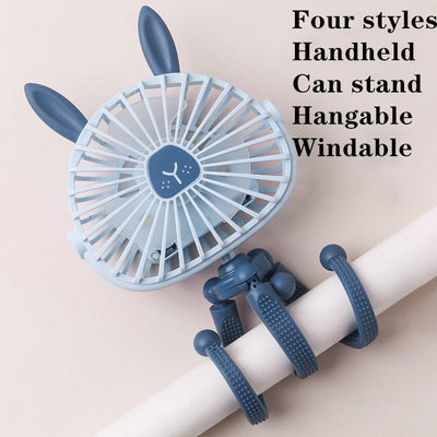 Ventilador Portátil Recargable USB para Cochecito, Cuna y Auto - Image 16