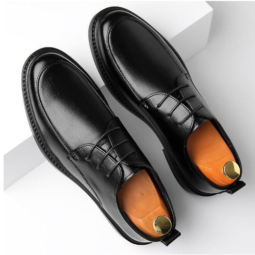 Zapatos de Cuero para Hombre Primavera - Diseño Moderno Antideslizante y Transpirable - Image 3