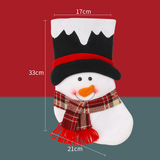 Medias Navideñas Decorativas - Juego de Tamaños Grande, Mediano y Pequeño - Image 34