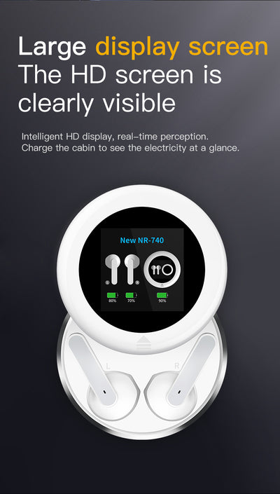 Auriculares Bluetooth Inalámbricos con Pantalla LCD Digital HD - Image 16