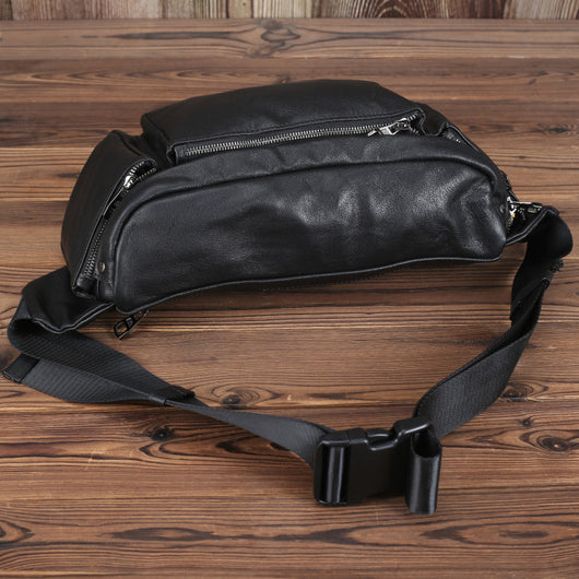 Bolsa Mensajera de Cuero Vacuno Gran Capacidad - Image 3