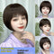 Peluca Bob Tejida a Mano con Cabello Natural Humano