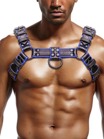 Arnés de Pecho en Cuero Charol para Hombre - Image 6