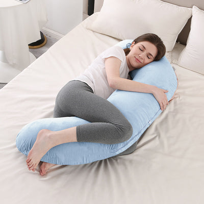 Almohada de Embarazo Ergonómica con Soporte Lumbar para Dormir de Lado - Image 21