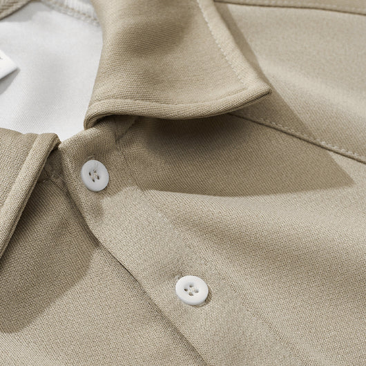 Polo Casual de Cuello Clásico para Hombre - Diseño Versátil Primavera Otoño - Image 13