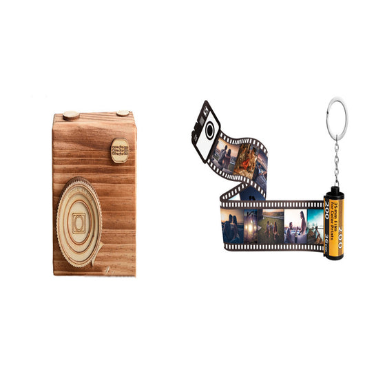 Llavero Personalizado con Foto - Colgante de Película DIY para Recuerdos - Image 11