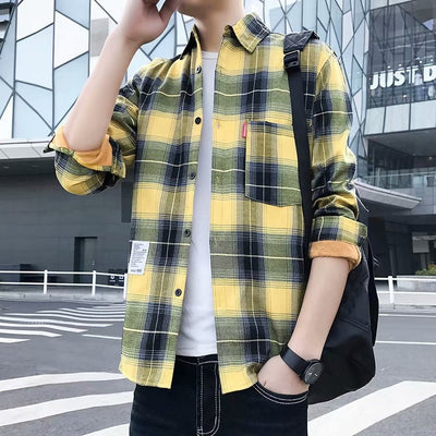 Abrigo Camiseta Térmica Slim Fit Coreana para Hombre - Diseño Moderno y Elegante - Image 17
