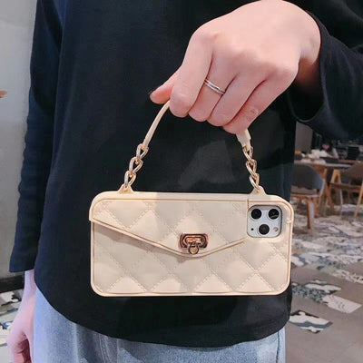 Funda Lujo para Celular con Cadena Inclinada y Correa - Image 6