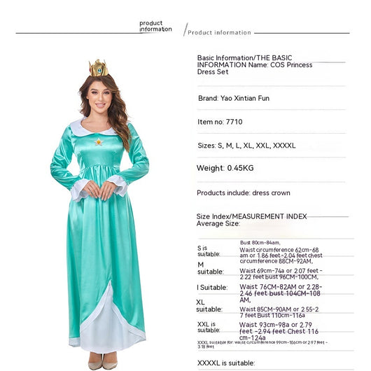 Vestido de Princesa para Halloween y Fiestas Temáticas - Image 24