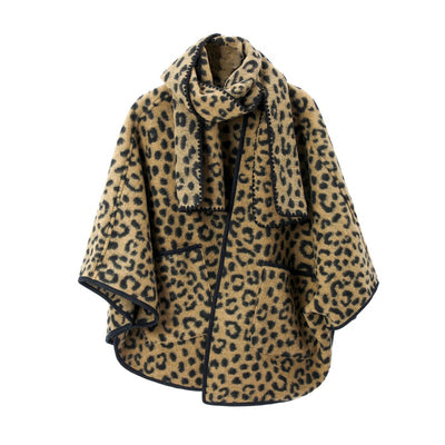 Pashmina Estampado Leopardo Versátil 2 en 1 - Image 5