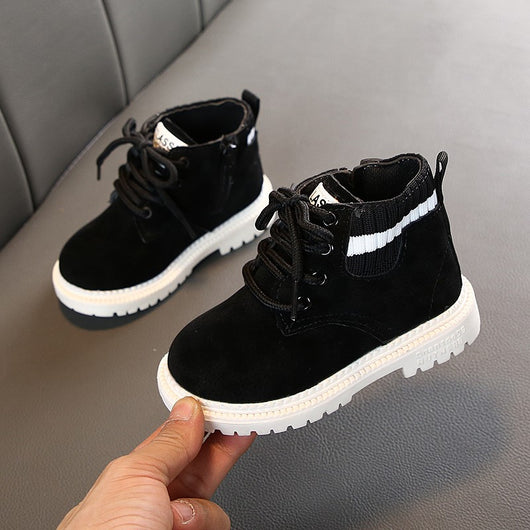 Botines de Algodón Cálido con Cierre Lateral para Bebé - Image 3