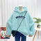Sudadera Casual con Capucha y Bolsillos Grandes - Estampado Letras Manga Larga