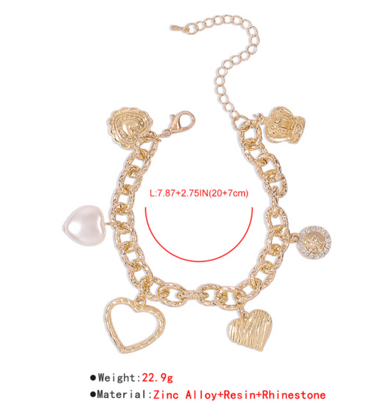 Pulsera de Cadena Gruesa en Aleación - Image 17
