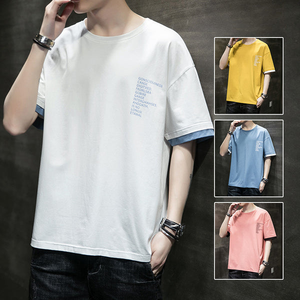 Playera Casual de Algodón para Hombre