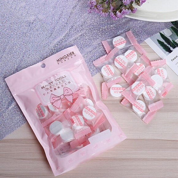 Mascarillas Faciales Comprimidas Desechables - Pack 30 Piezas