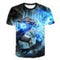 Playera Hombre Estampado 3D Digital - Talla Europea