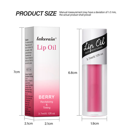 Aceite Labial Hidratante con Sabor Frutal - Cuidado Nutritivo Transparente - Image 2