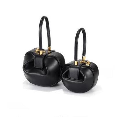 Bolso de Cuero Retro Diseño Francés Nicho - Bolsa Portátil Elegante - Image 8